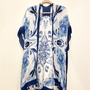 Bohemian kimono cardigan